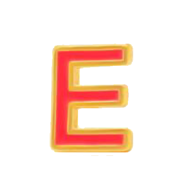 letter E